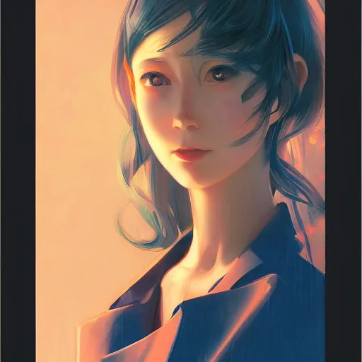 Image similar to A potrait of dreambot, fine details. Night setting. Very anime style. Realistic shaded lighting poster by Ilya Kuvshinov katsuhiro, magali villeneuve, artgerm, Jeremy Lipkin and Michael Garmash, Rob Rey and Kentarõ Miura style, trending on art station