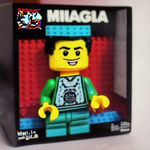 Image similar to maya angelou, lego plastic, toy, butcher billy style