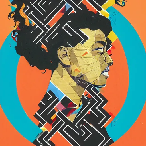 Prompt: Supreme x Among Us profile picture by Sachin Teng, asymmetrical, Organic Painting ,geometric shapes, hard edges, energetic, graffiti, street art:2 by Sachin Teng:4