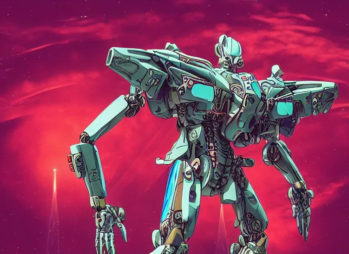 Image similar to vitruvian mecha, isometric concept gundam macross evangelion, illuminated features, ink outlines, detailed hatching, dramatic moonlit lighting, diagram specifications notations, by alex pardee, dan mumford, 3 d cg, octane rendered, futuristic, 2 k aesthetic, 4 k, highly saturated colors