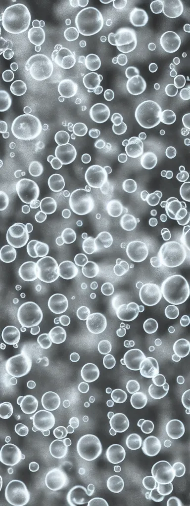 Image similar to wallpaper of bubbles filled with smoked bursting,