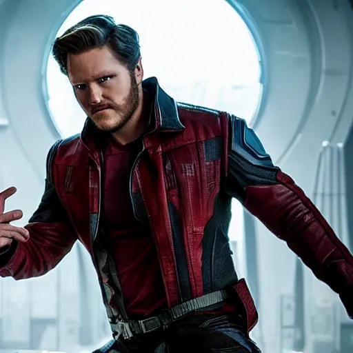 Image similar to venom as star-lord from guardians of the galaxy (2014)