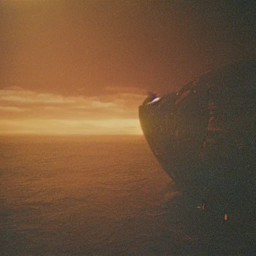 Prompt: Jodorowky's Dune movie, guild steersman, 55mm lens, cinematic, cinestill 400t film