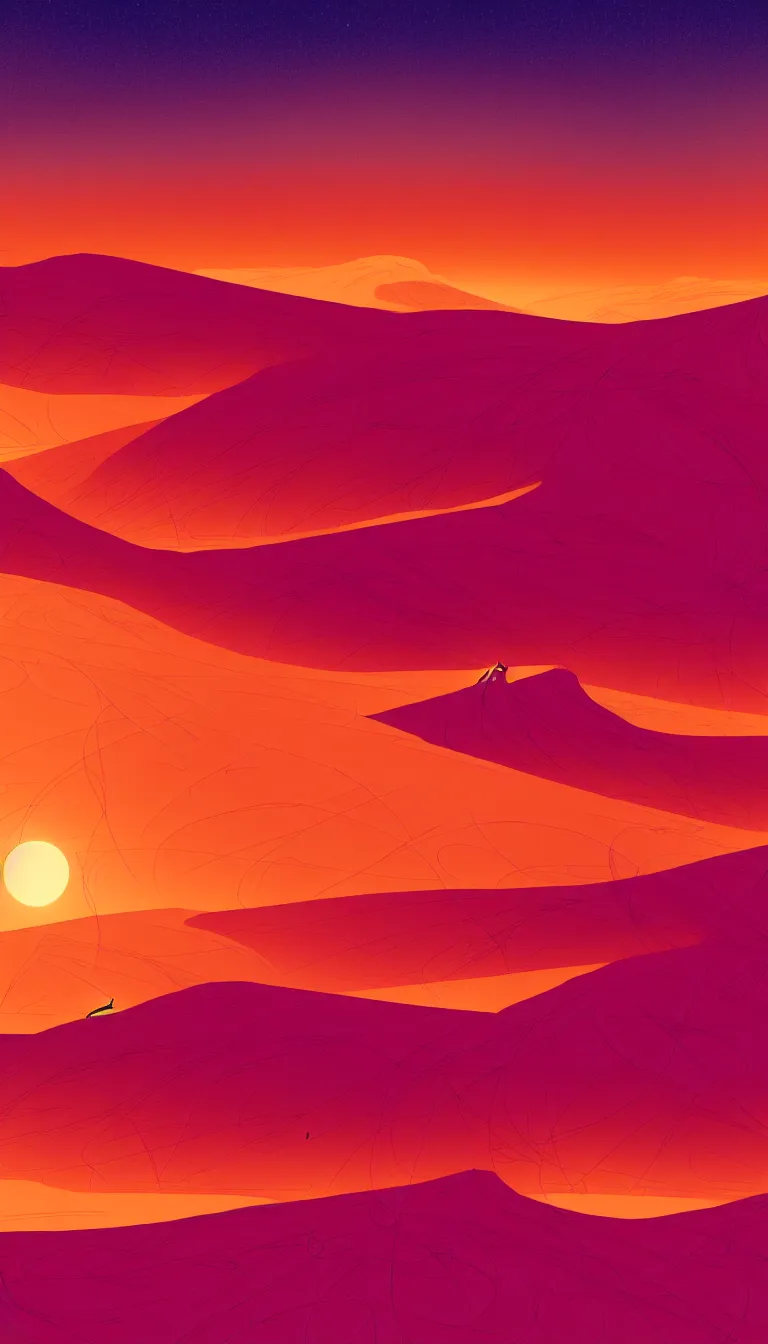 Image similar to saharan desert by kilian eng