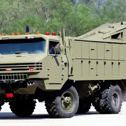 Image similar to high quality image of HIMARS in Cars movie, 8k, detailed