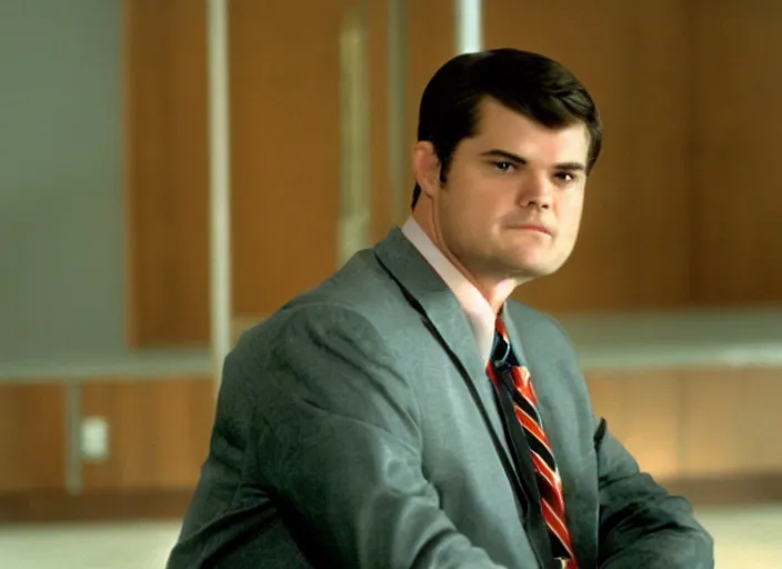 Image similar to film still of Matt Gaetz as Lester Burnham in American Beauty 1999