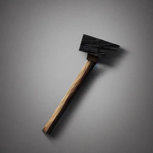 Prompt: painting of an pickaxe made out of wood, an ultrafine hyperdetailed illustration by tooth wu and wlop and beeple and greg rutkowski, trending on artstation, highly detailed, 4 k, 8 k
