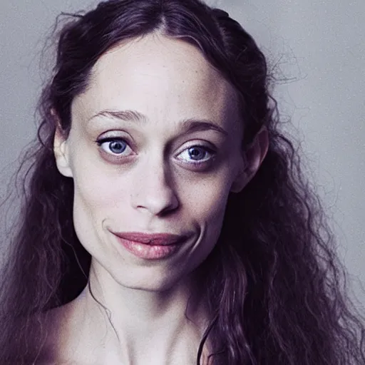 Prompt: a photograph of beautiful fiona apple