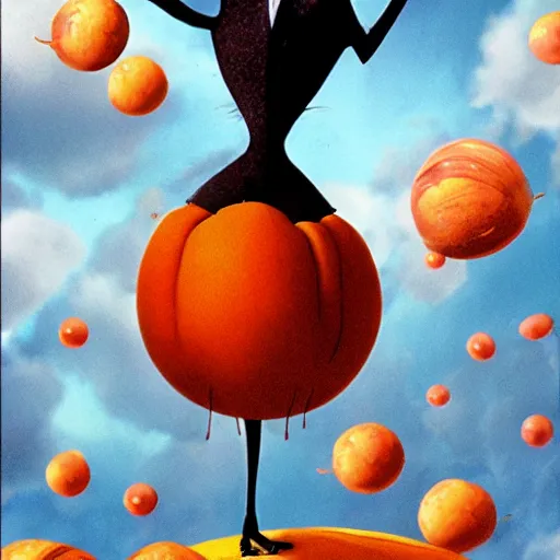 Image similar to tim burton's james and the giant peach