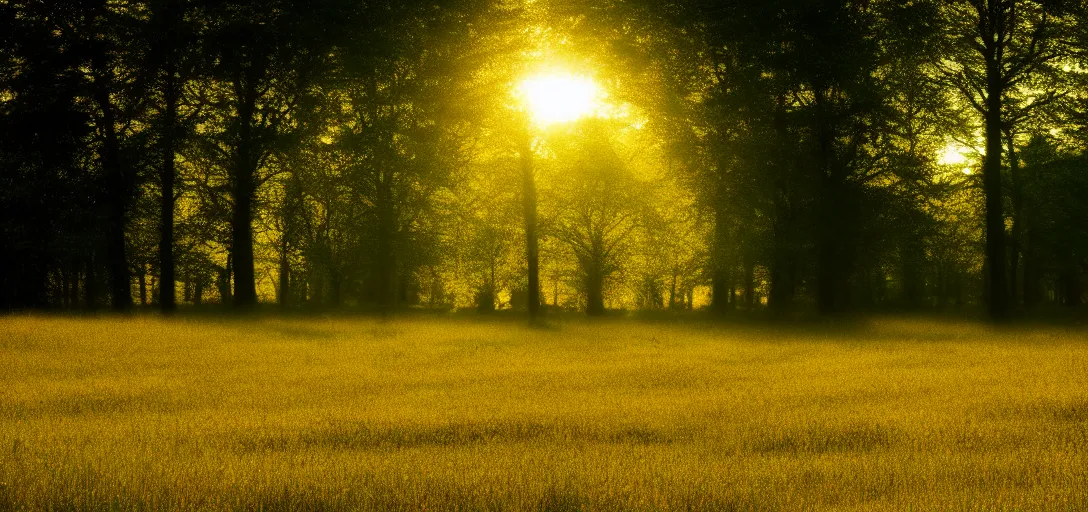 Image similar to diffused light in the meadows