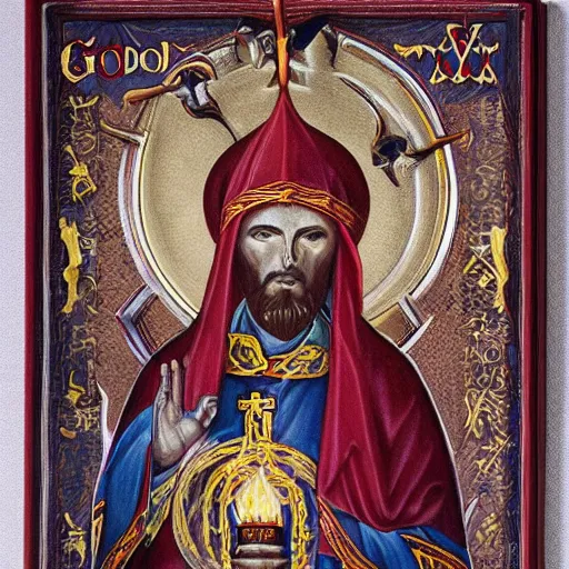 Image similar to holy biboran of godsatan's abdulov