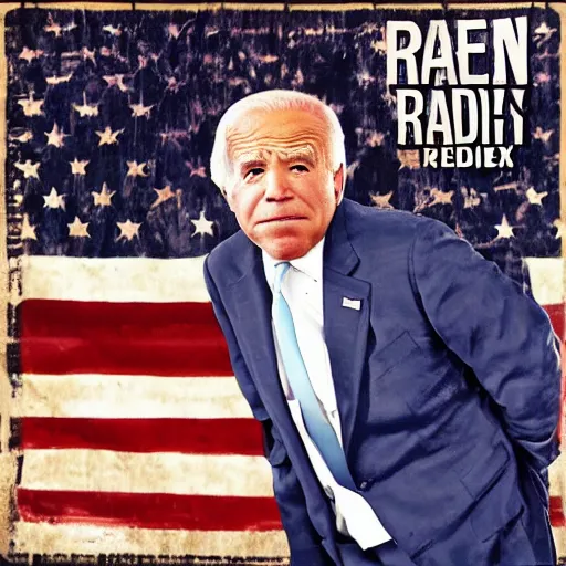 Image similar to Joe bidens rap album cover