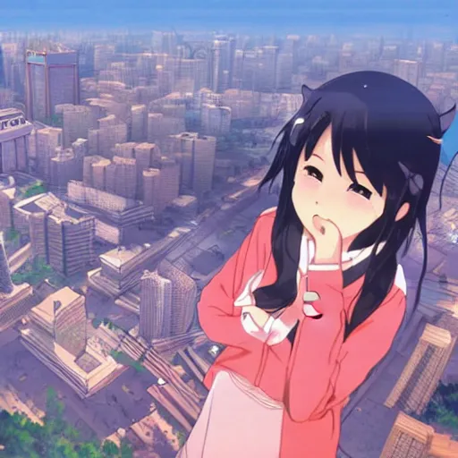 Image similar to i was born in tangshan city, hebei province in 1 9 7 8. high detailed, by makoto shinkai