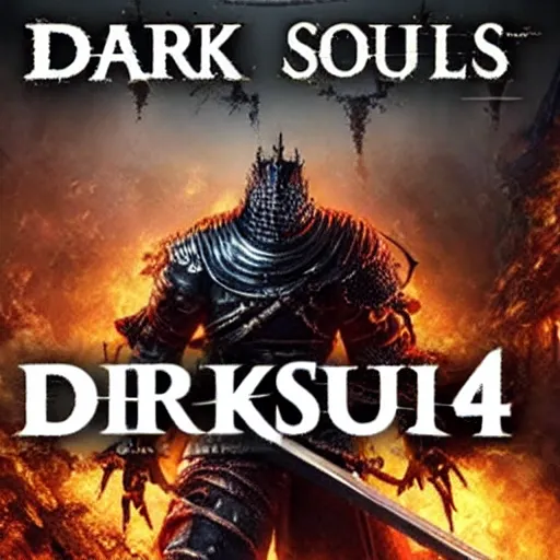 Image similar to dark souls 4, game logo