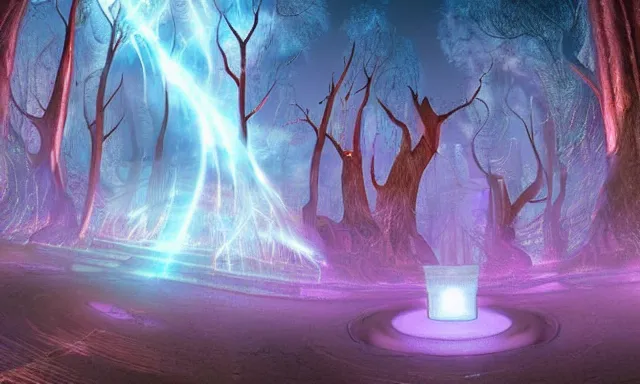 Prompt: thousands of magic portals open to new worlds