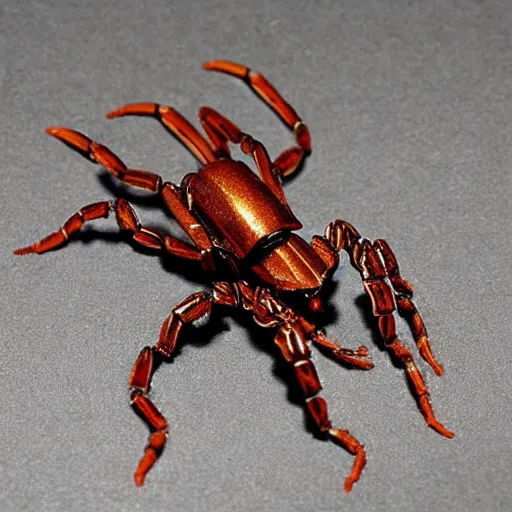 Prompt: “ mechanical scorpion, detailed, realistic, futuristic ”