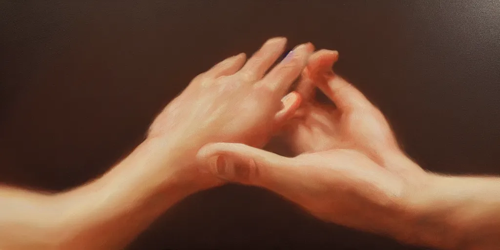 Image similar to a hand, cinematic lighting, detailed oil painting, hyperrealistic, 8k