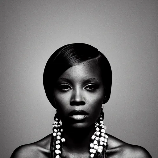 Image similar to a photo of a black woman, lindsay adler photography, high contrast, highly detailed, dreamy, bright