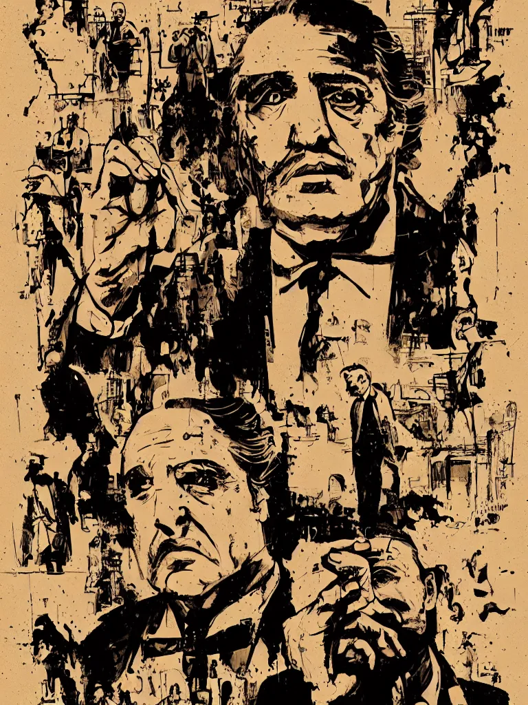 Image similar to Where's the Godfather illustrated by Martin Handford