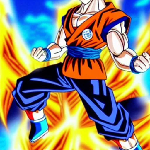 Image similar to goku missing all his limbs