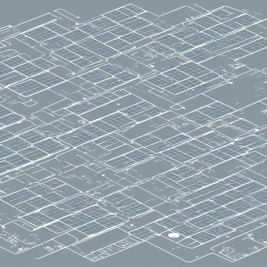 Prompt: a schematic for a factory designed to turn mobile phones into viable food for non viable humans. extra clean, hyper precise.