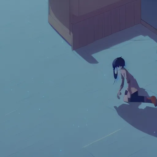 Image similar to awareness of emptiness without naming it, detailed, cory loftis, james gilleard, atey ghailan, makoto shinkai, goro fujita, studio ghibli, rim light, exquisite lighting, clear focus, very coherent, plain background