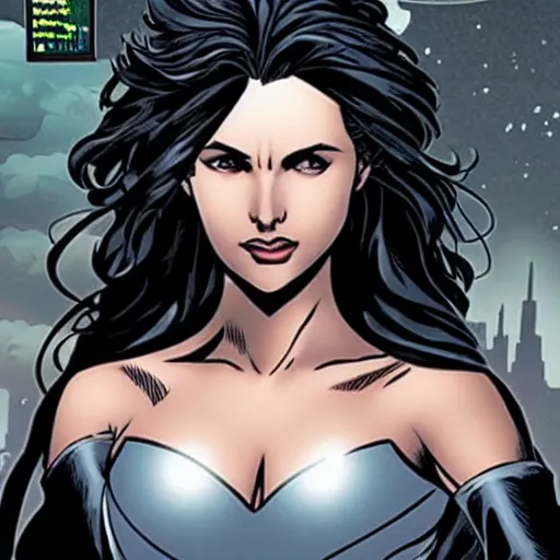 Image similar to yennefer in marvel comics