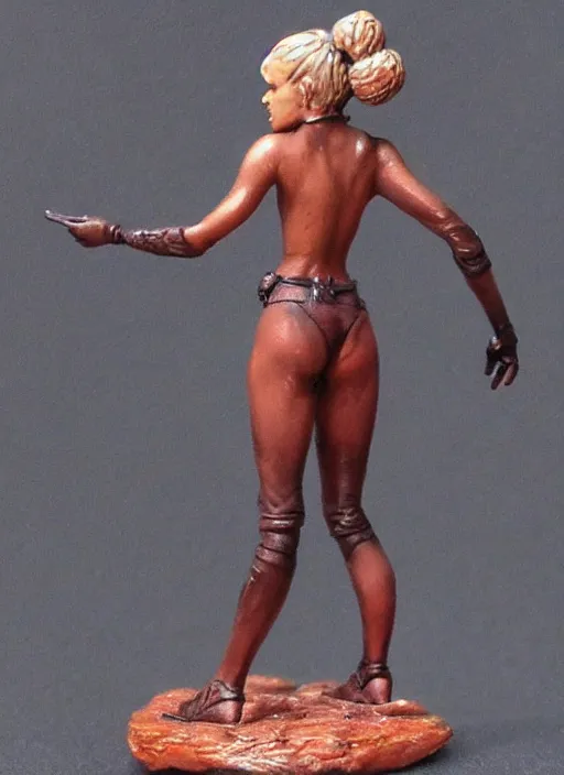 Image similar to Fine Image on the store website, eBay, Full body, 80mm resin detailed miniature of an attractive mature