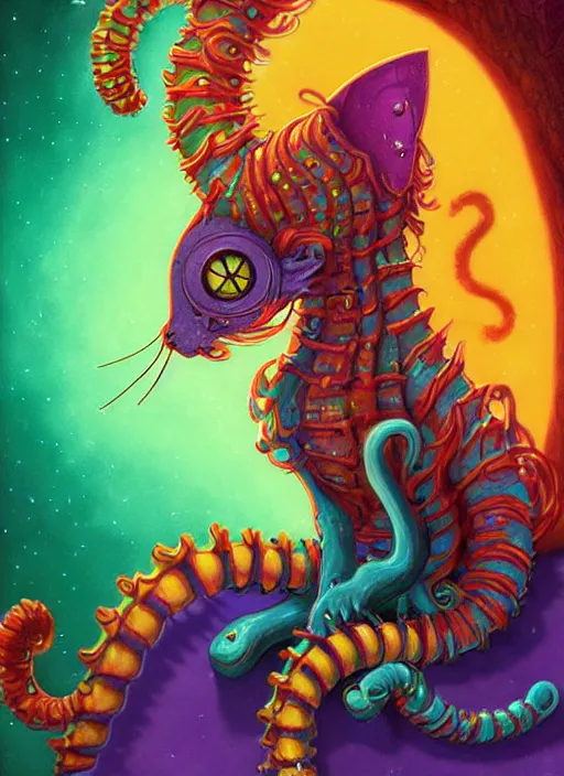 Prompt: cat seahorse fursona wearing headphones, autistic bisexual graphic designer, long haired attractive androgynous humanoid, coherent detailed character design, weirdcore voidpunk digital art by delphin enjolras, leonetto cappiello, simon stalenhag, louis wain, deborah berger, amy sol, furaffinity, cgsociety, trending on deviantart