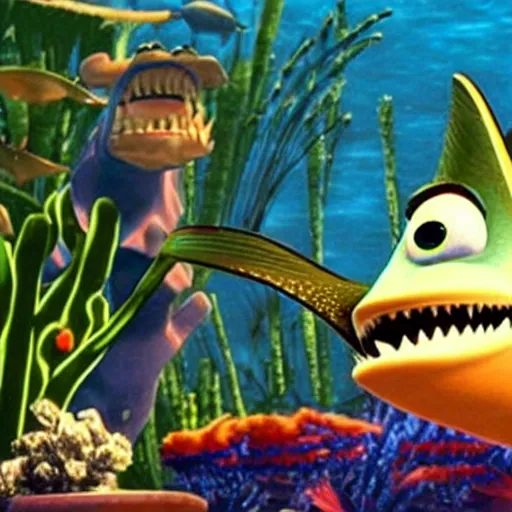 Image similar to clint eastwood in shark tale