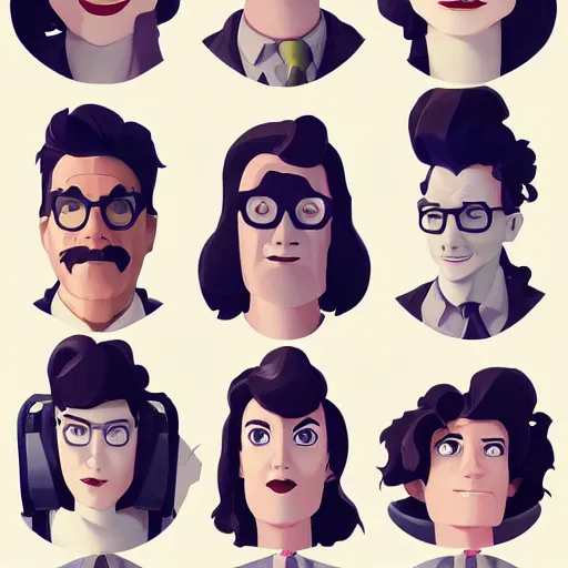 Image similar to face icon stylized minimalist ghostbusters, loftis, cory behance hd by jesper ejsing, by rhads, makoto shinkai and lois van baarle, ilya kuvshinov, rossdraws global illumination