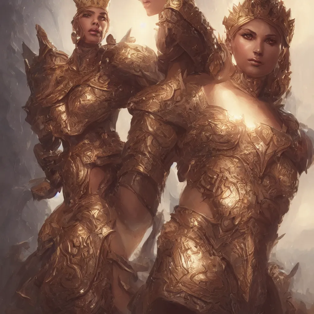 Prompt: king, palmyrene queen, d & d, fantasy, portrait, highly detailed, digital painting, trending on artstation, concept art, sharp focus, illustration, art by artgerm and greg rutkowski and magali villeneuve