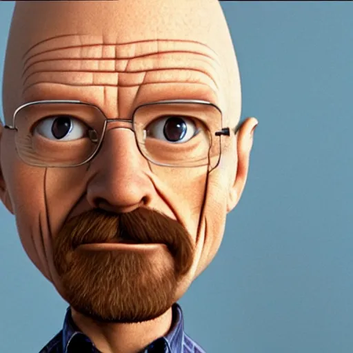 Image similar to Walter White in Pixar's ratatouille