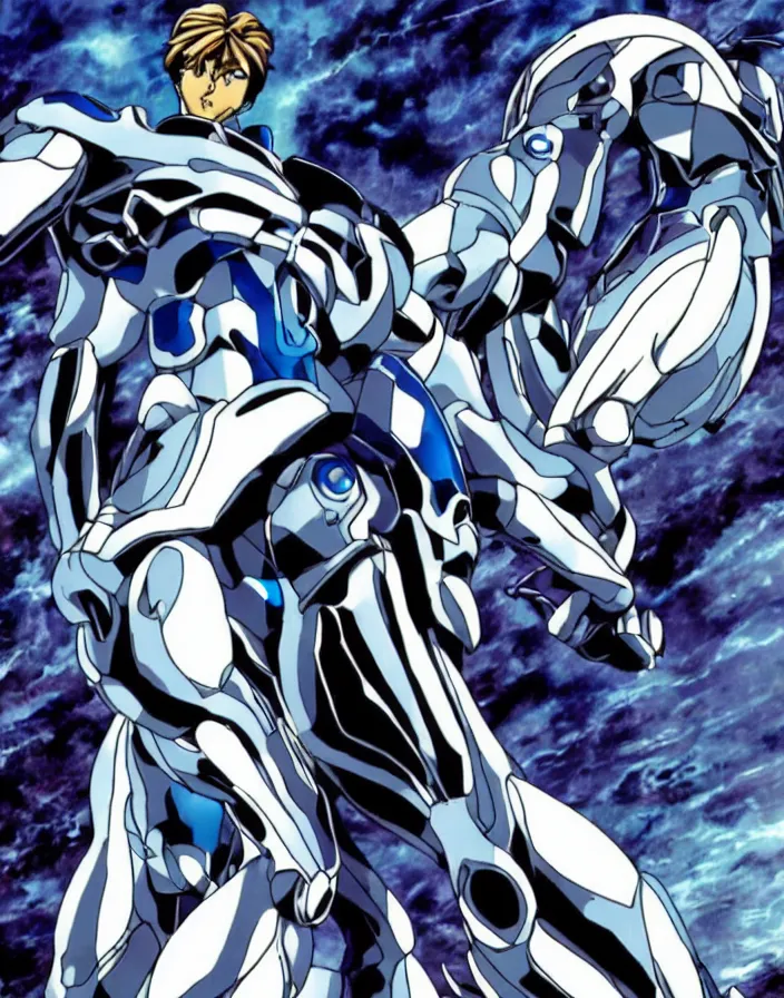 Prompt: apollon like guyver