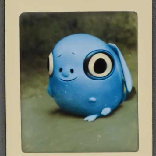 Image similar to 1 9 5 0 s polaroid picture of poliwag