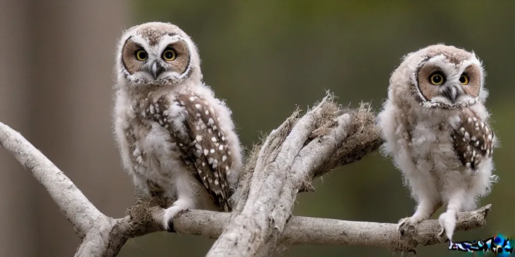 Image similar to a baby owl, by jean - jacques sempe