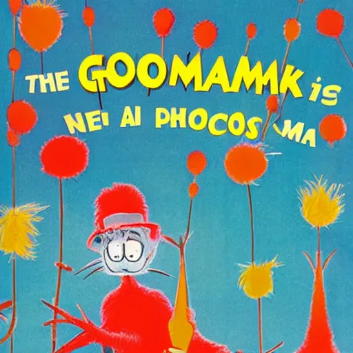 Prompt: When the Groomp ate the Knack, a children\'s book by Dr. Seuss