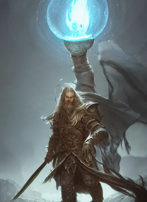 Image similar to bard, ultra detailed fantasy, elden ring, realistic, dnd character portrait, full body, dnd, rpg, lotr game design fanart by concept art, behance hd, artstation, deviantart, global illumination radiating a glowing aura global illumination ray tracing hdr render in unreal engine 5