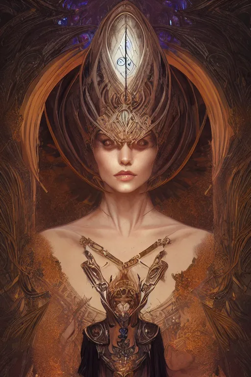 Image similar to Portrait of dark souls a goddess of time and space, dark fantasy, intricate, elegant, highly detailed, digital painting, artstation, concept art, smooth, sharp focus, illustration, art by artgerm and greg rutkowski and alphonse mucha