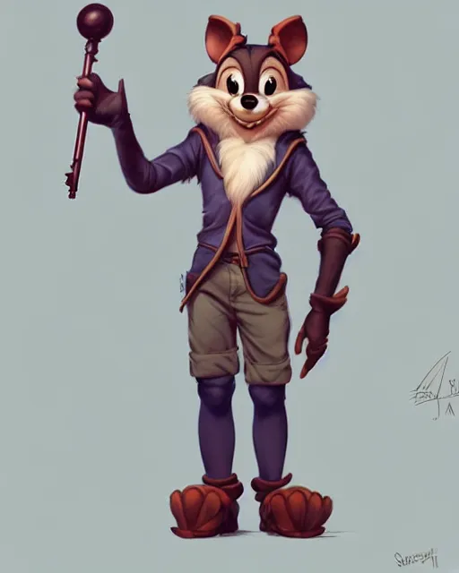 Prompt: character concept art of a cute male anthropomorphic disney furry | | cute - fine - face, pretty face, key visual, realistic shaded perfect face, fine details by stanley artgerm lau, wlop, rossdraws, james jean, andrei riabovitchev, marc simonetti, and sakimichan, trending on artstation