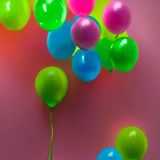 Image similar to chameleon made of balloons by masayoshi matsumoto, studio lighting, 8 k