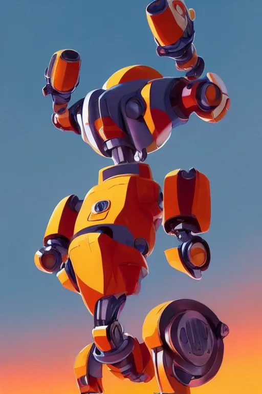 Image similar to metabots medabots medarotto medarot robot minimalist, behance hd by jesper ejsing, by rhads, makoto shinkai and lois van baarle, ilya kuvshinov, rossdraws global illumination