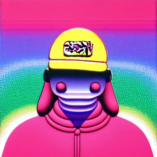 Prompt: enamel pin by shusei nagaoka, kaws, david rudnick, airbrush on canvas, pastell colours, cell shaded, 8 k