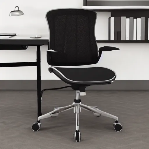 Prompt: all terrain office chair, photorealistic