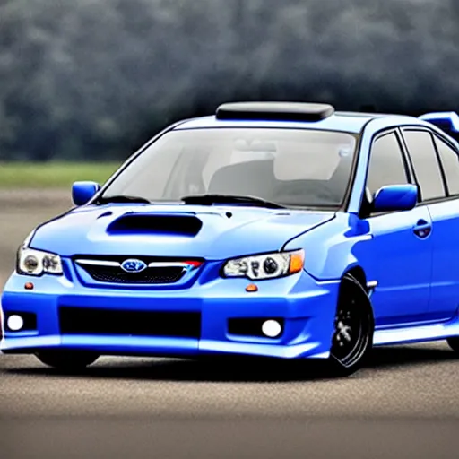 Image similar to a subaru WRX themed jet