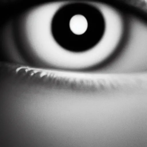 Image similar to closeup photo of a human eye, black and white photo, 8 k photography