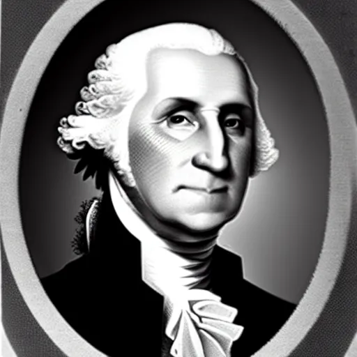 Image similar to photograph of George Washington