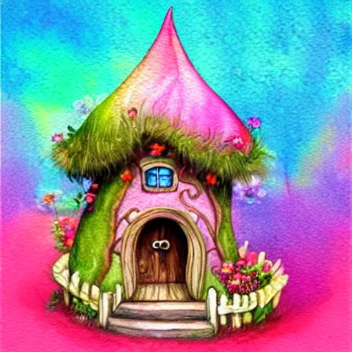 21+ Whimsical Fairy House Drawing