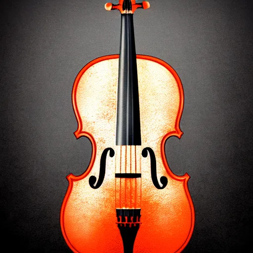 Image similar to a cello on a transparent background, vector art by ram chandra shukla, shutterstock, arabesque, photoillustration, rendered in maya, flat shading