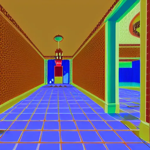 Image similar to a still of the shining, 1 9 9 6 super mario 6 4 graphics nintendo 6 4 visuals aesthetic